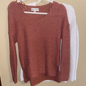 Knox Rose set of sweaters